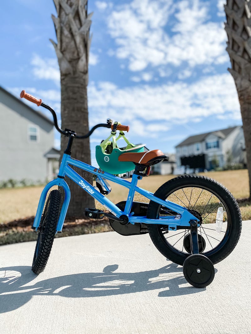 JOYSTAR 12 Inch Kids Bike for 2 3 4 Years Old Boys Girls Toddlers Bikes with Training Wheels Gifts Children Bicycle BMX Style Blue - Image 5